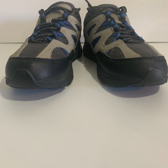 Apex Sierra Trail Runner Lace Up V753 Active Sneakers in Gray and Blue S… - Picture 5 of 8